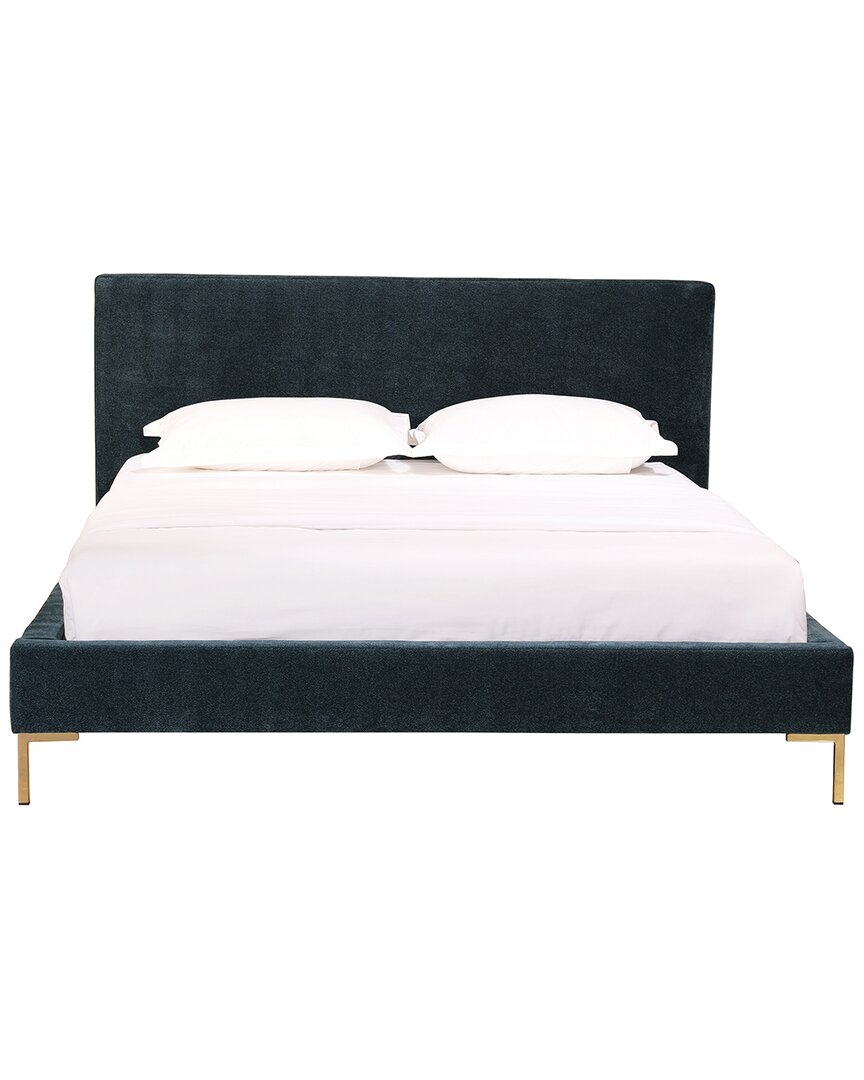 Moe's Home Collection Astrid Bed In Blue