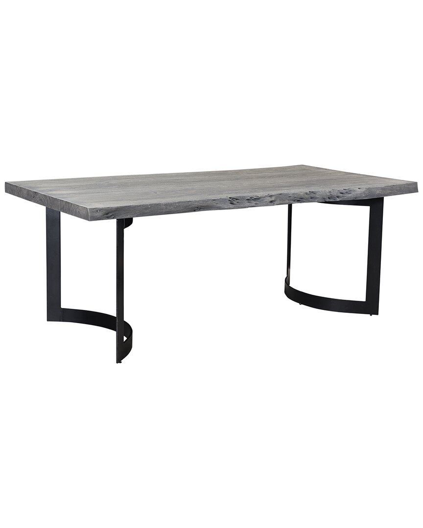 Moe's Home Collection Bent Extra Small Dining Table In Grey