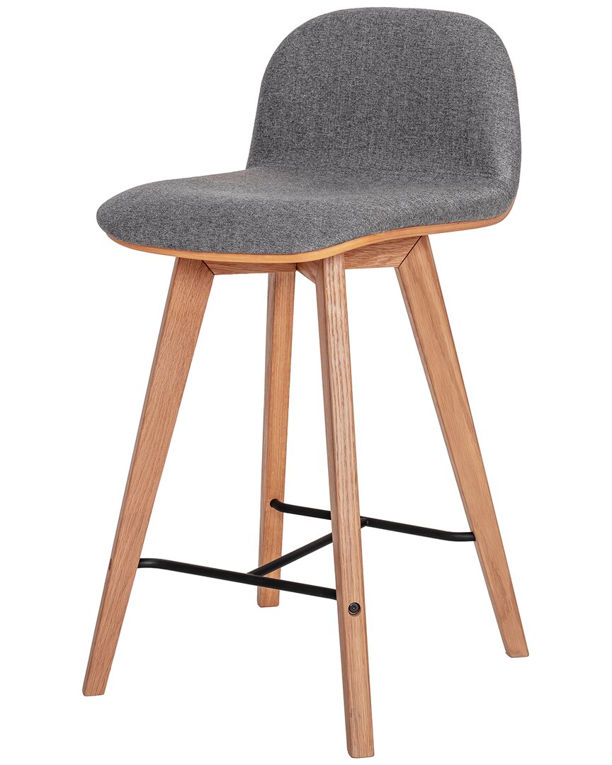 Moe's Home Collection Napoli Counter Stool In Grey