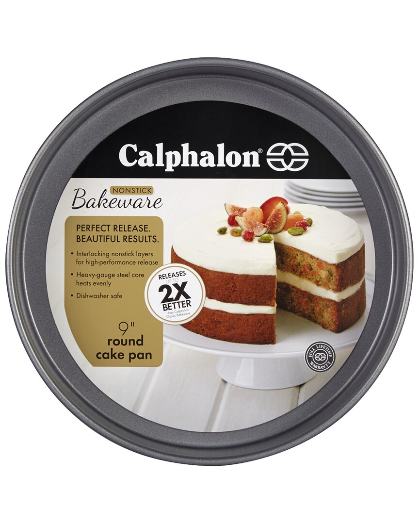 Calphalon Nonstick 9in Round Cake Pan In Metallic