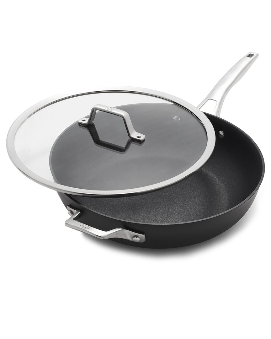 Calphalon Premier Hard-Anodized Nonstick 13in Deep Skillet with Lid