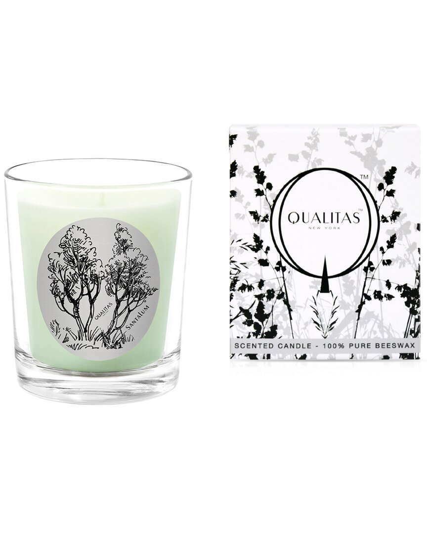 Qualitas Santalum 6.5oz Beeswax Candle