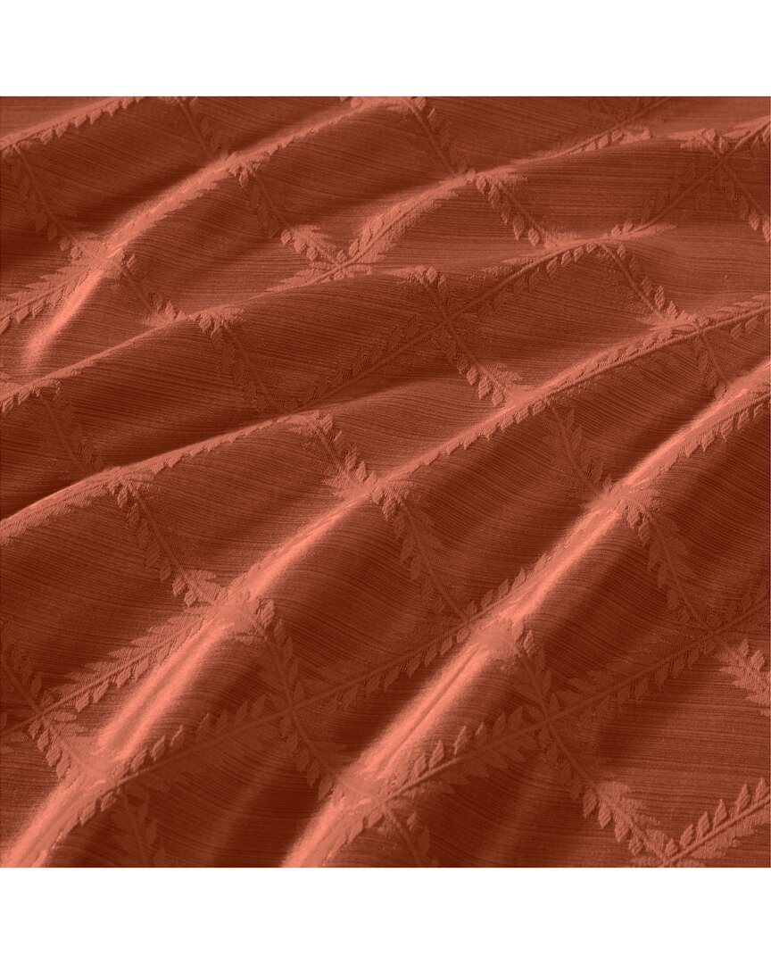 Lenox Laurel Leaf Tablecloth In Red