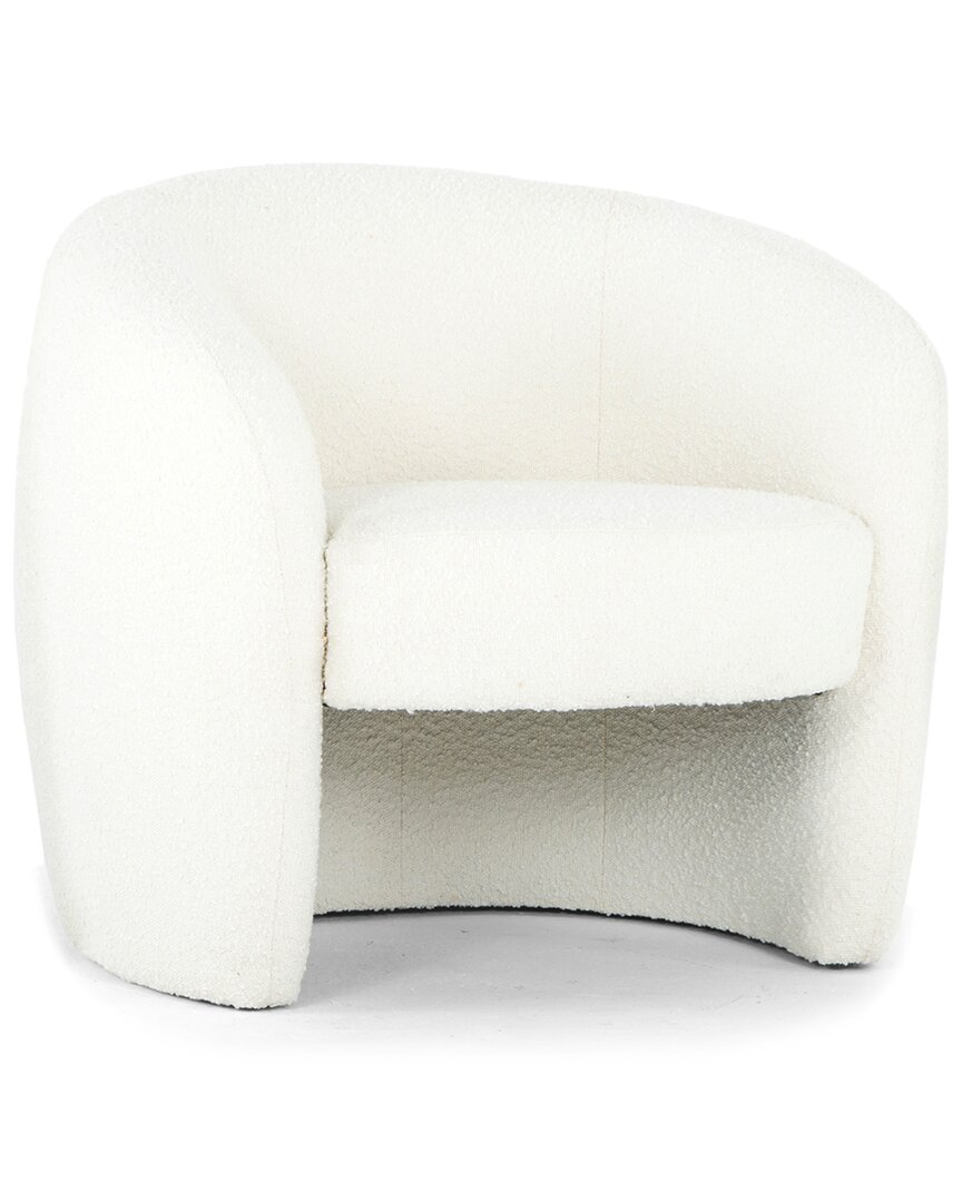 Urbia Metro Blythe Accent Chair In White