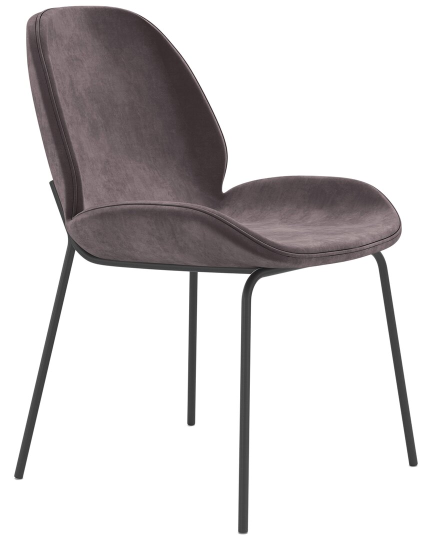 Urbia Metro Set Of 2 Dauphine Side Chairs In Grey