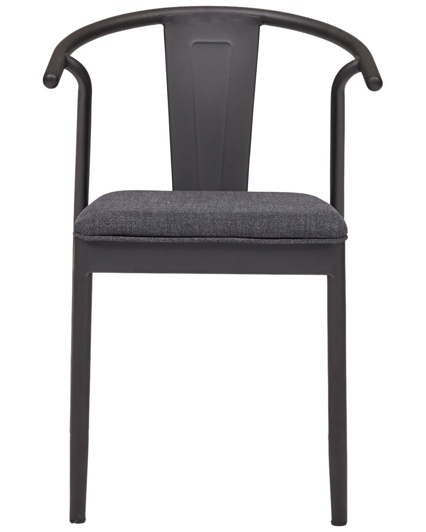 Shop Urbia Metro Set Of 2 Edison Arm Chairs In Black