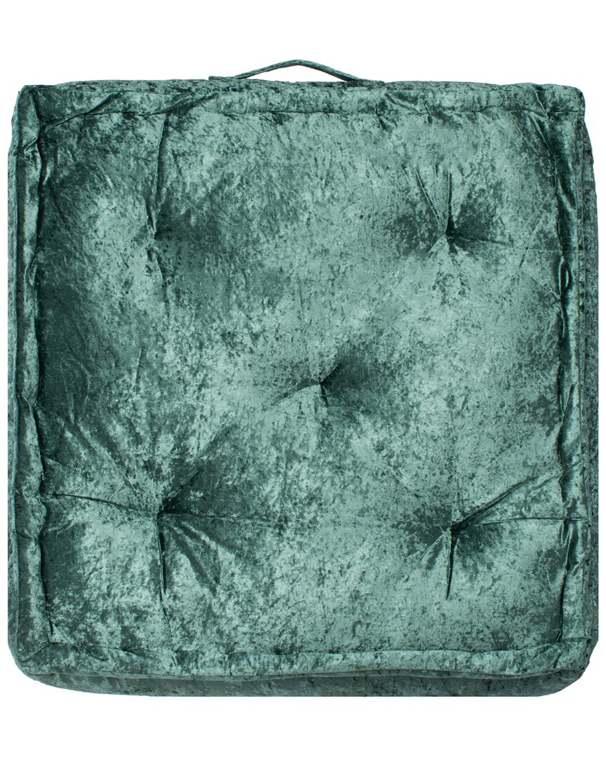 Shop Safavieh Belia Floor Pillow In Green