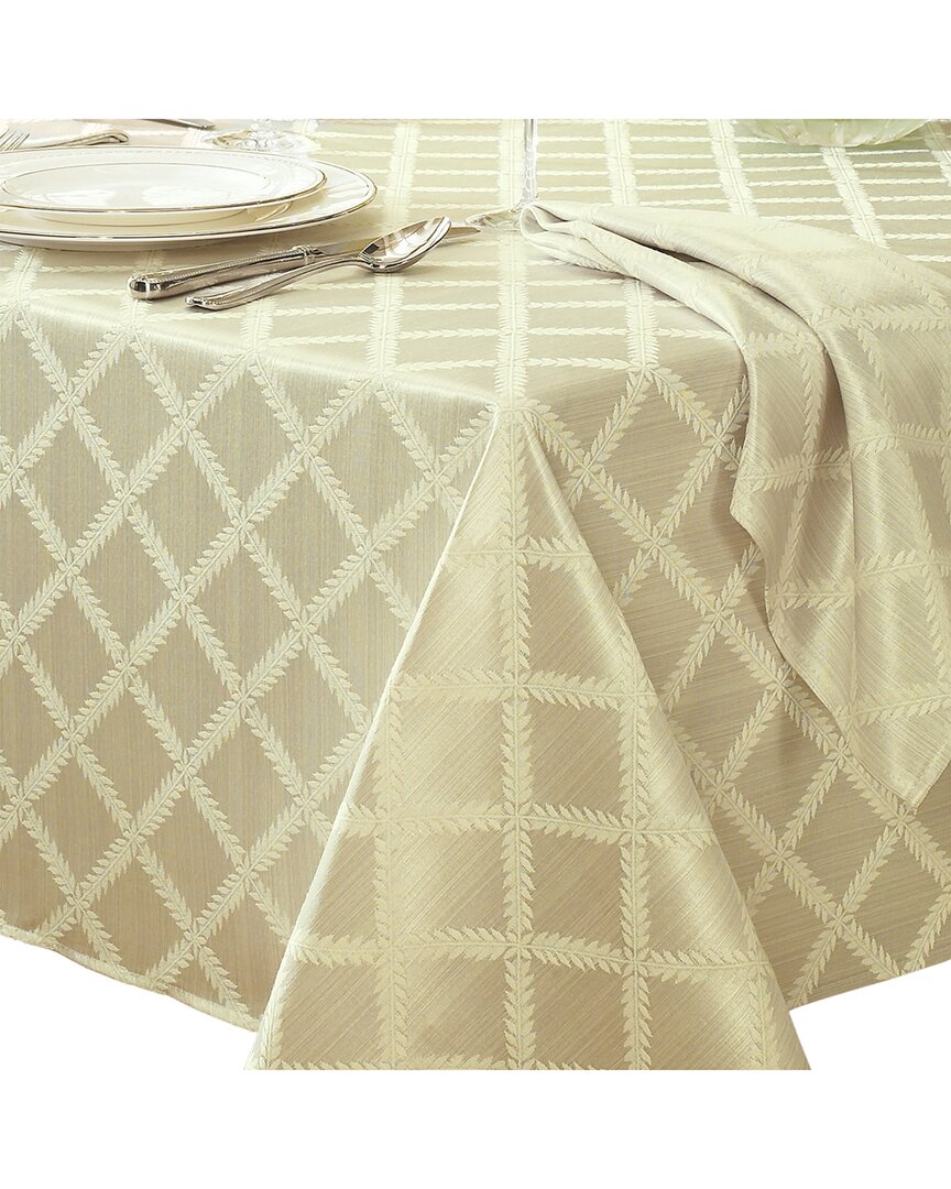 Lenox Laurel Leaf Tablecloth In White