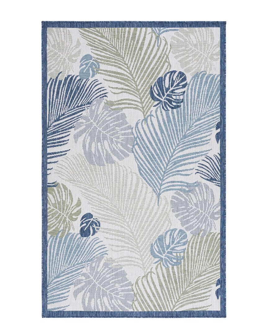 Safavieh Courtyard Polypropylene & Polyester Indoor/outdoor Rug In Beige