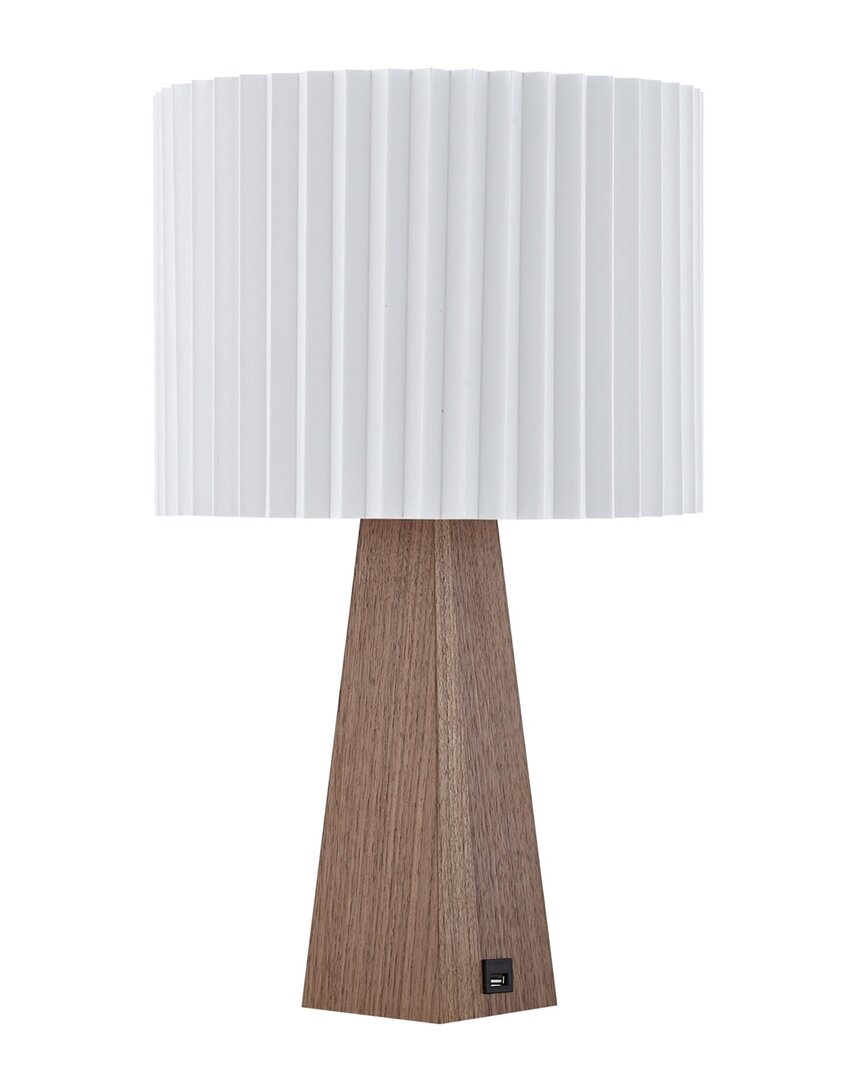 Inspired Home Carley Table Lamp In White