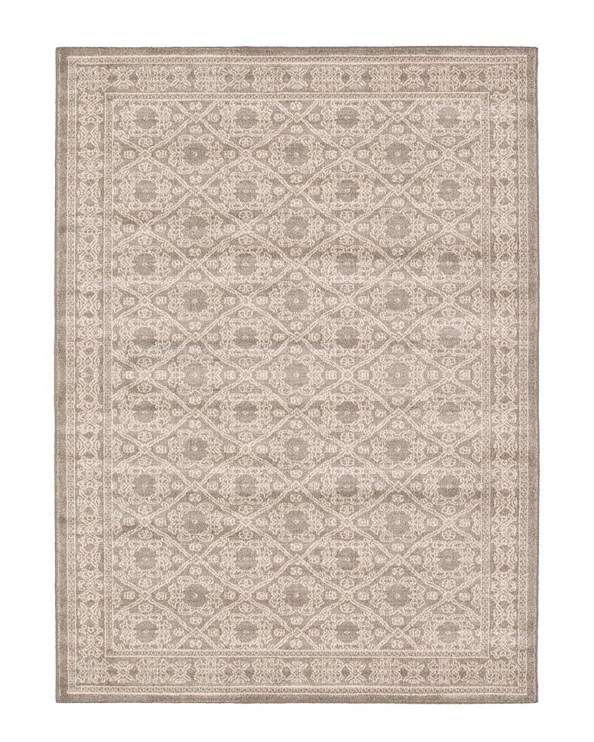 ECARPET ECARPET EMMA TRADITIONAL DAMASK RUG