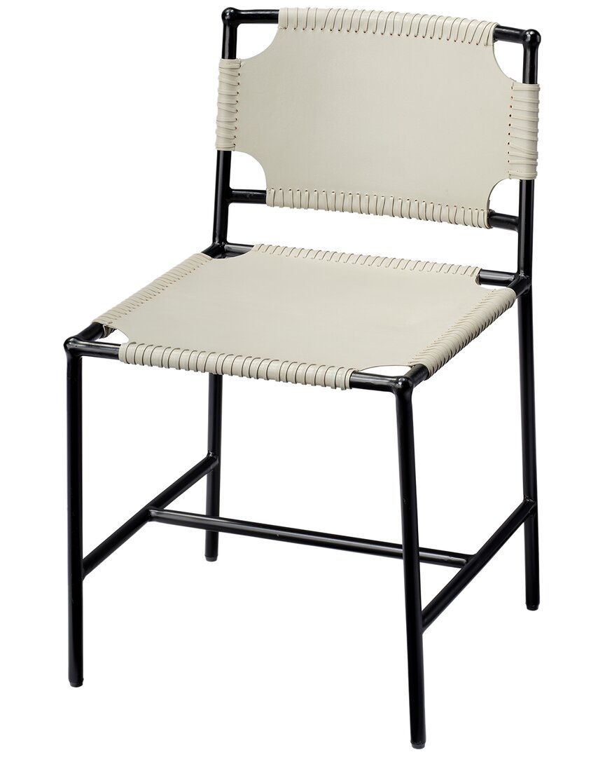 Jamie Young Asher Dining Chair In Grey