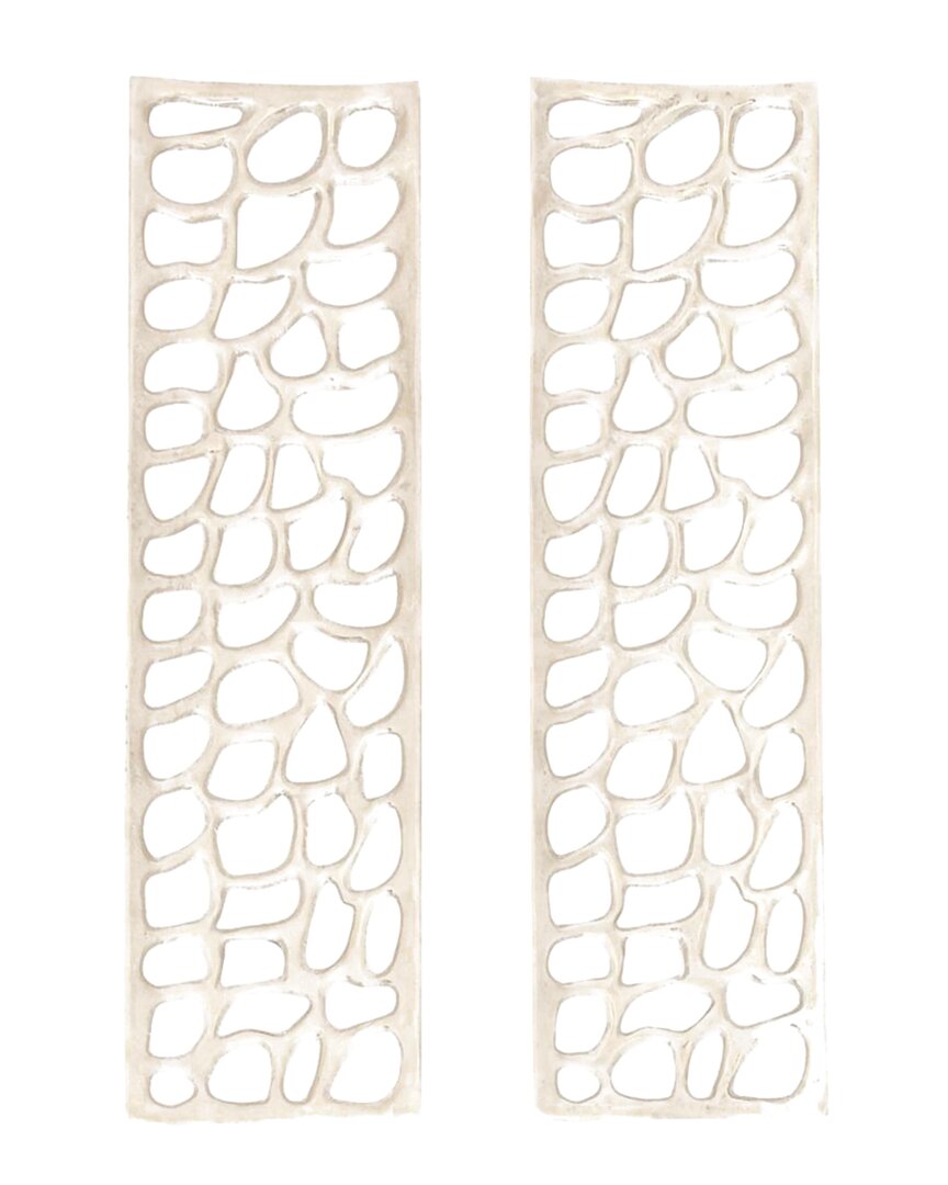Peyton Lane 2pc Aluminum Wall Decor
