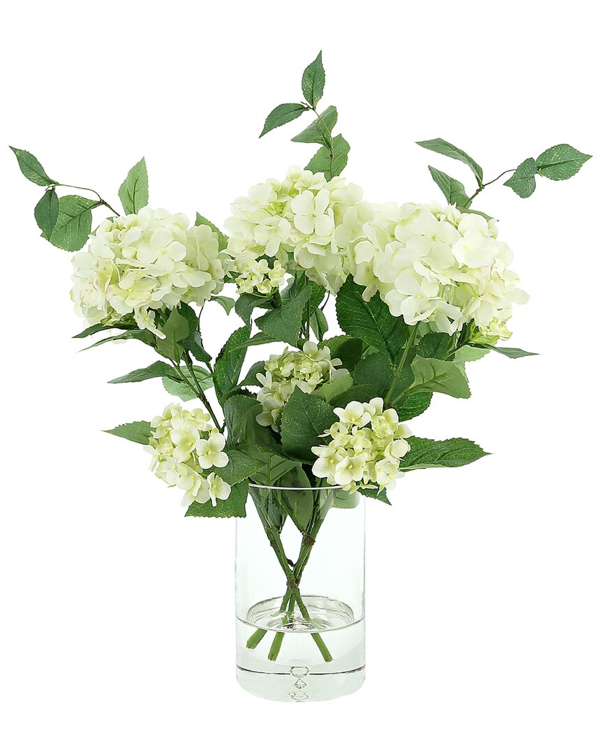 Creative Displays Traditional Cream Hydrangea Floral Arrangement
