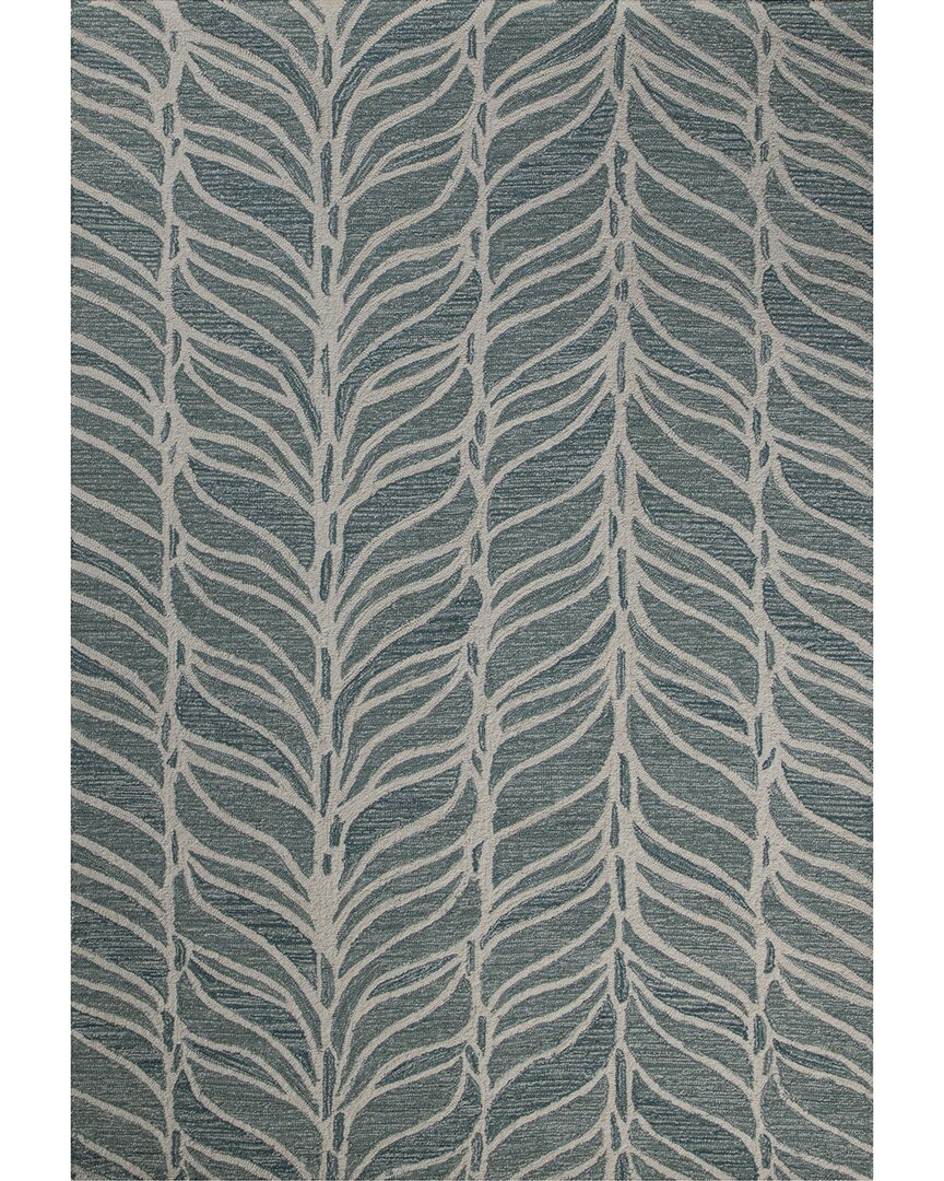 Bashian Rugs Bashian Valencia Nevaeh Wool Area Rug In Teal