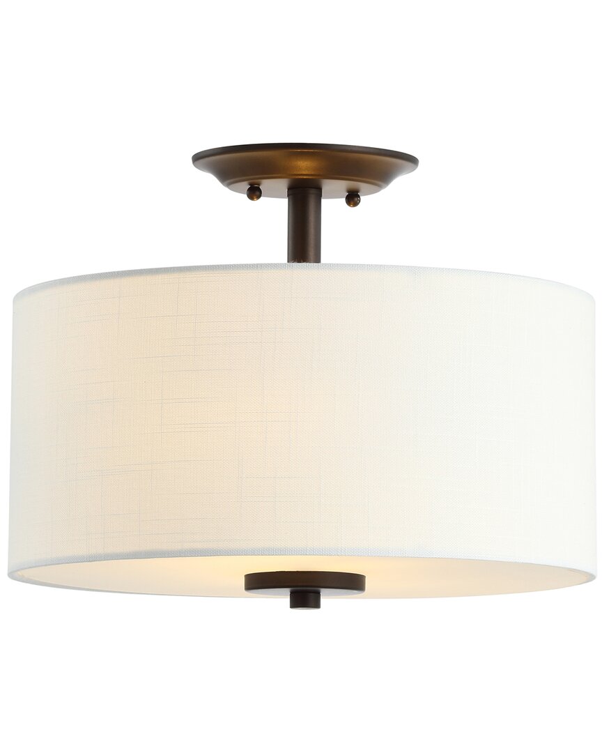 Jonathan Y Marc 15in Metal Led Semi-flush Mount