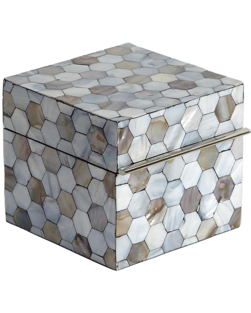 Global Views Mother Of Pearl Box