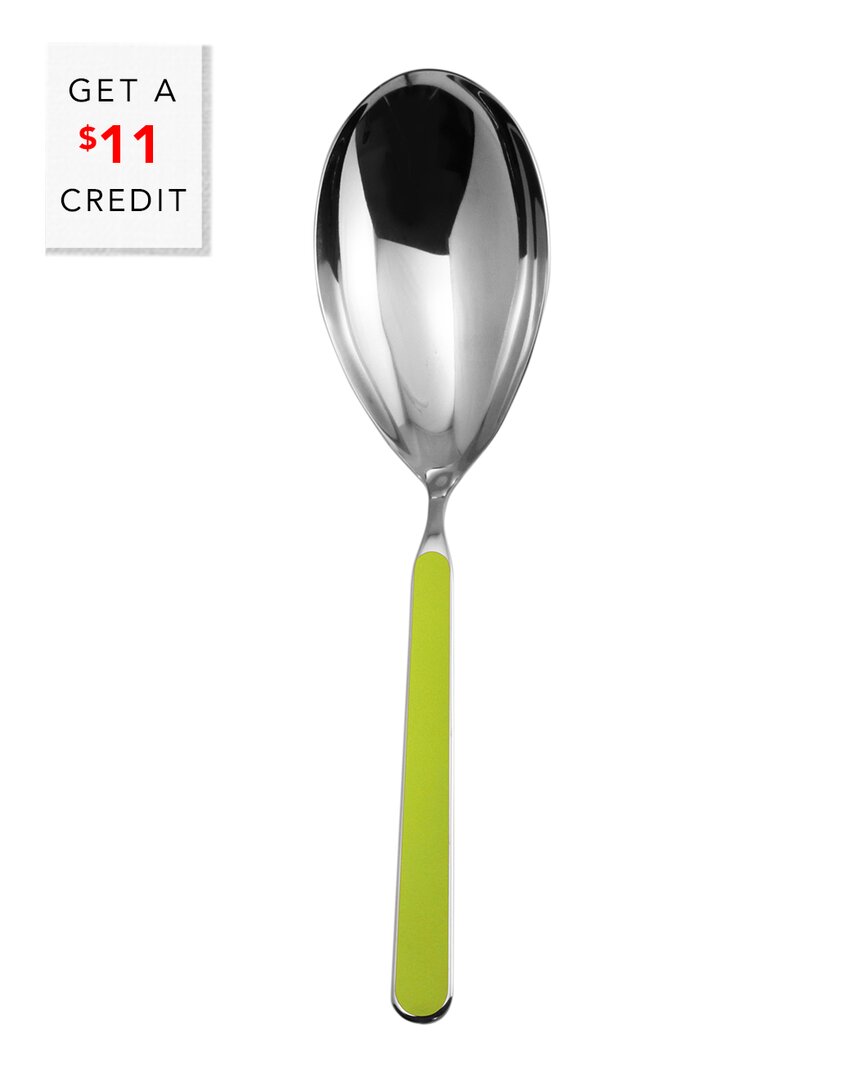 Mepra Risotto Spoon Fantasia Olive-green