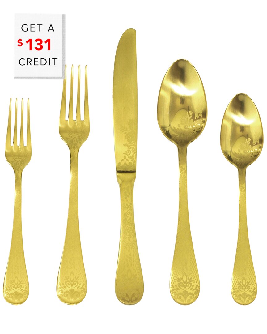 Mepra 20pc Flatware Set With $131 Credit
