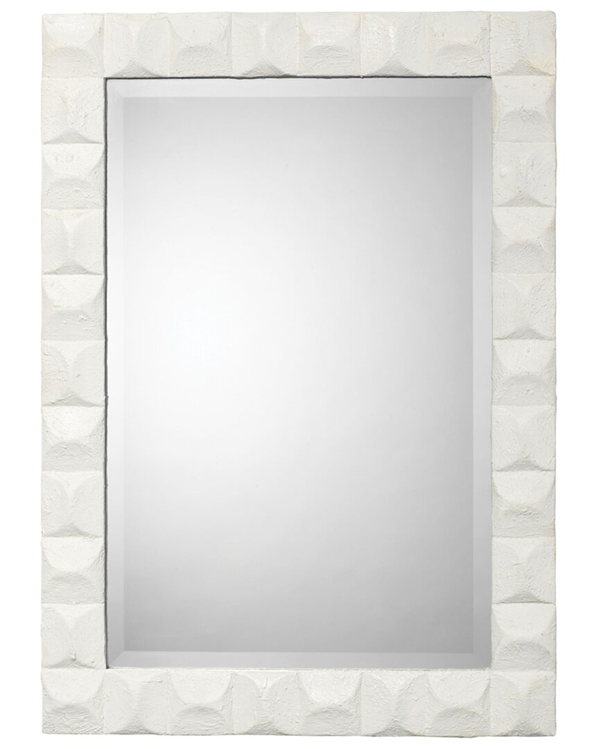 Jamie Young Astor Plaster Wall Rectangle Mirror