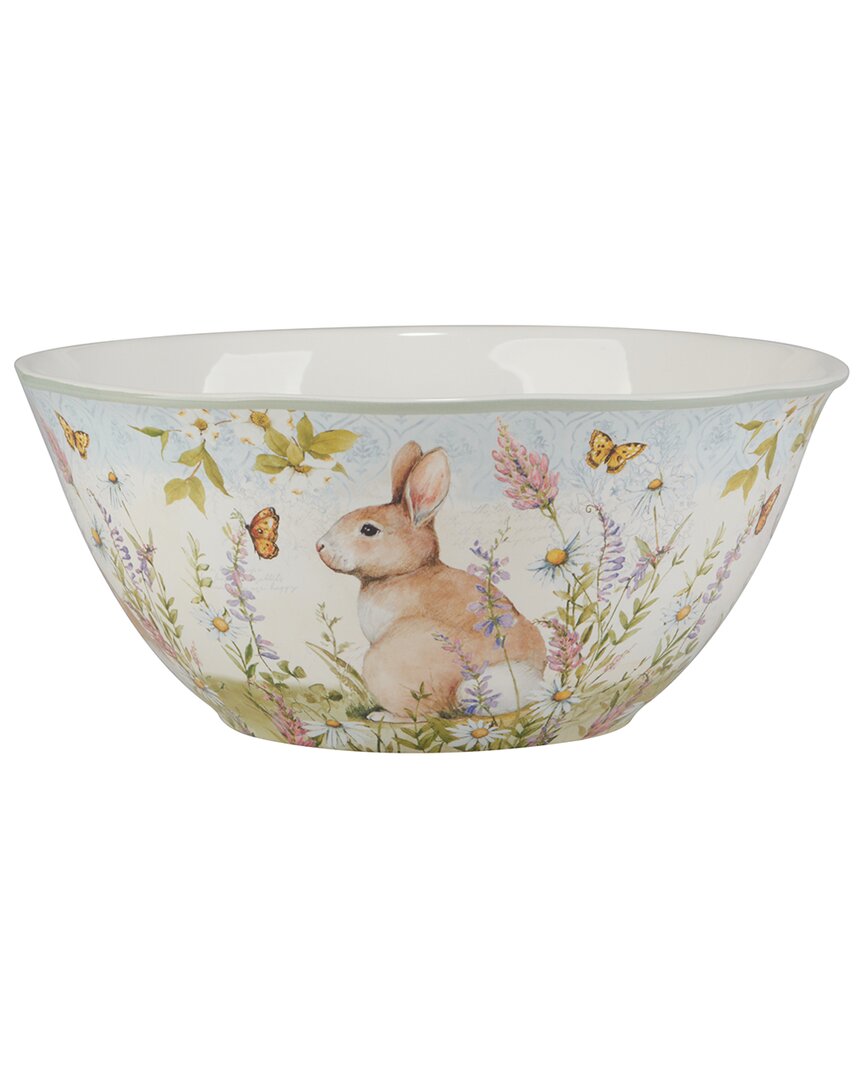 Certified International Easter Meadow Deep Bowl