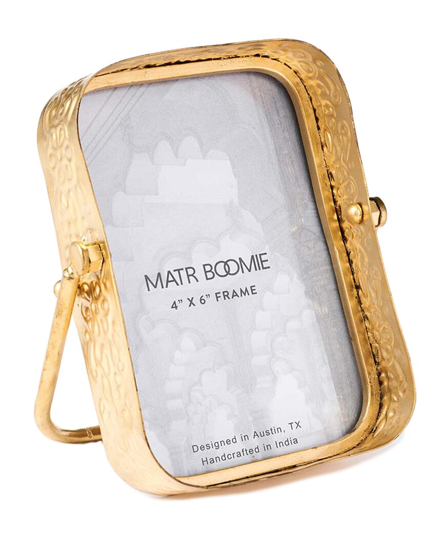Matr Boomie Loha 4x6 Rounded Picture Frame - Embossed Iron