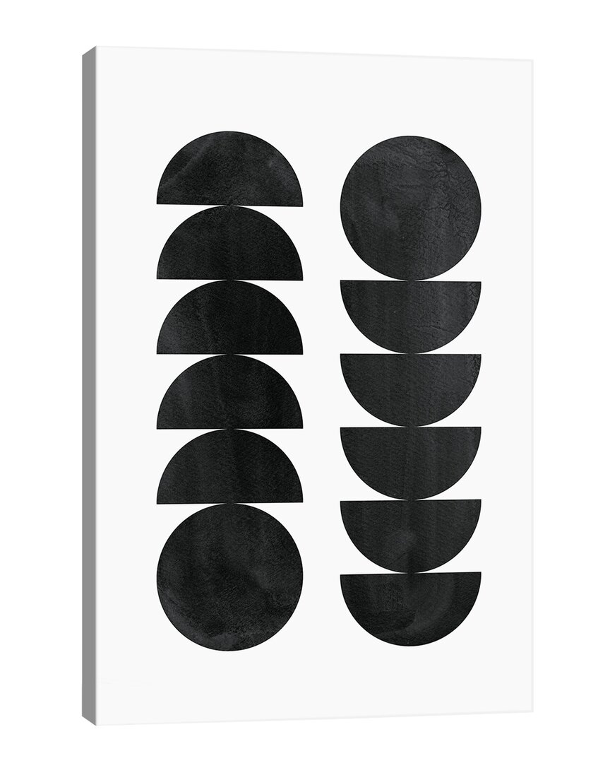 Icanvas Black Shapes By Whales Way Wall Art