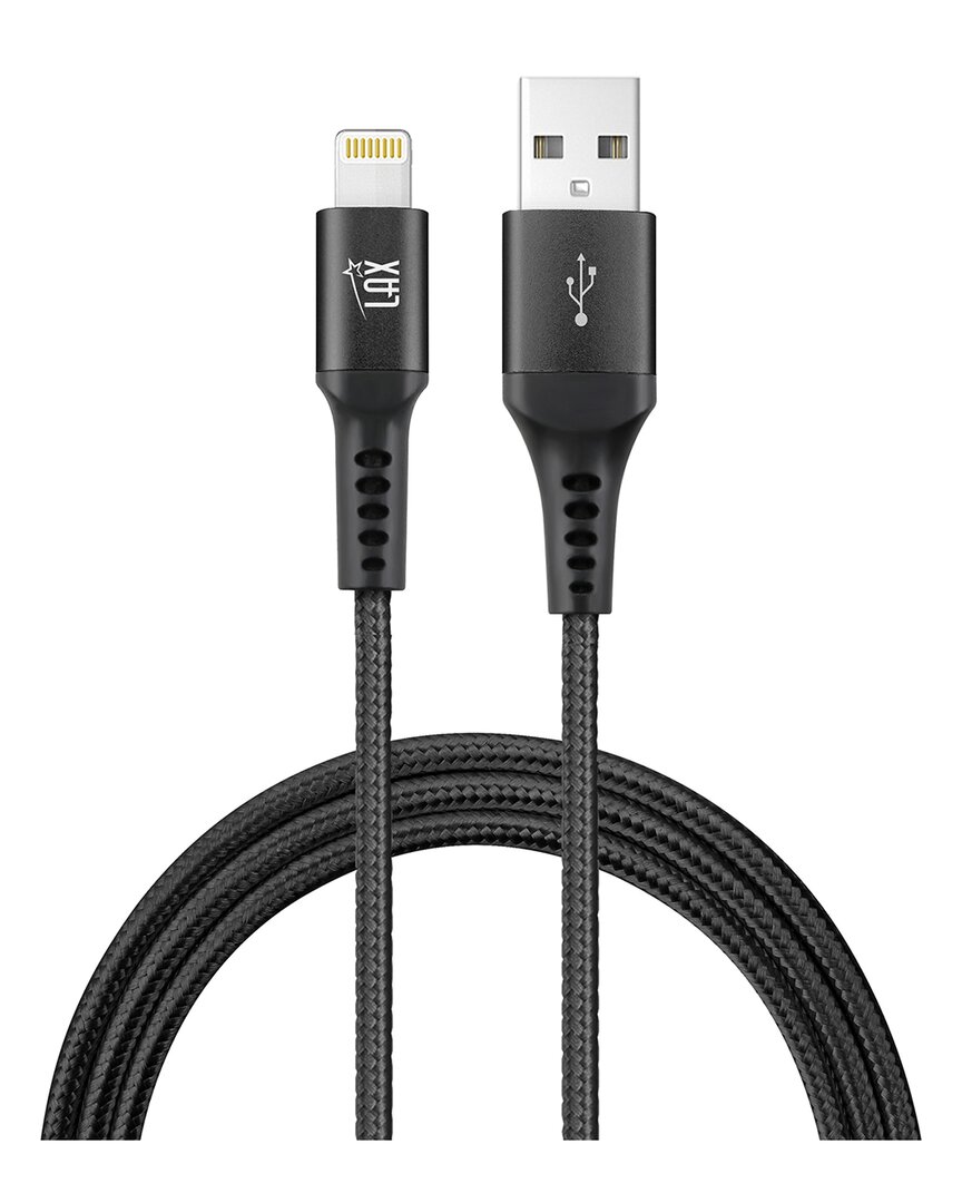 Lax Gadgets Apple Mfi Certified 10ft Black Lightning To Usb Cable