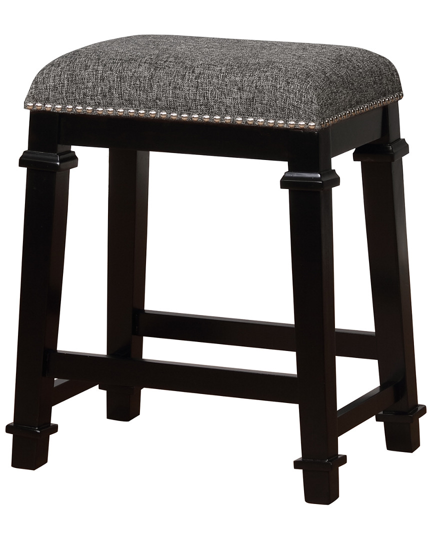 Linon Furniture Linon Kennedy Tweed Backless Counter Stool