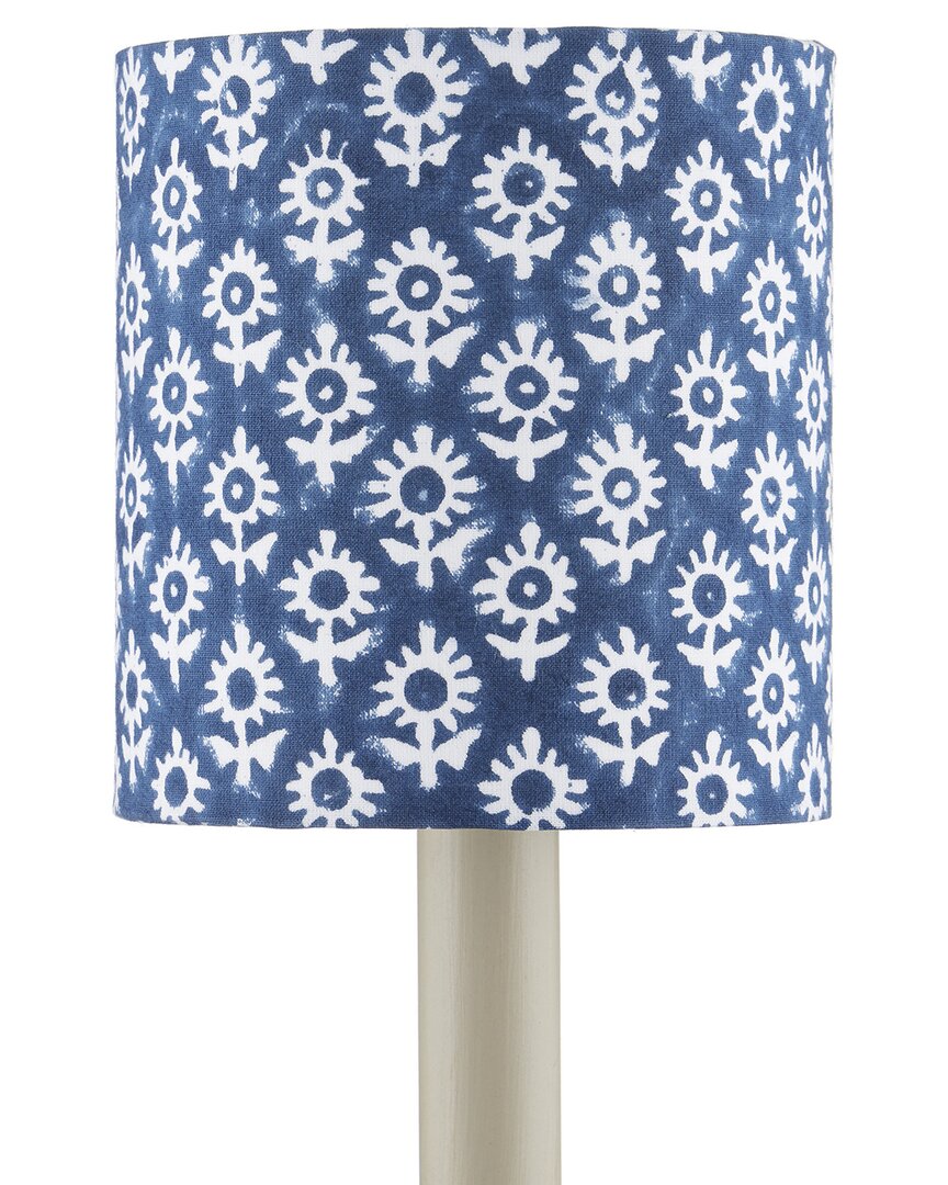 Currey & Company Block Print Drum Chandelier Shade