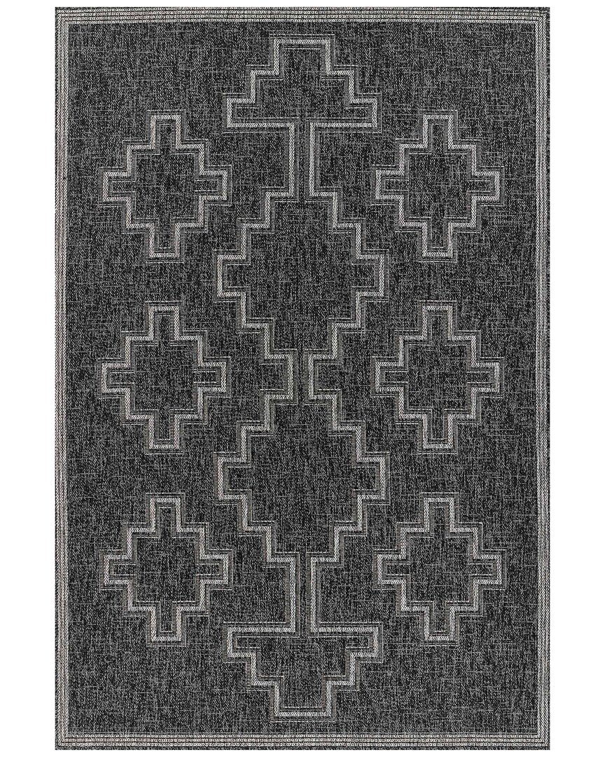 Ecarpet Hampton Transitional Area Rug In Black
