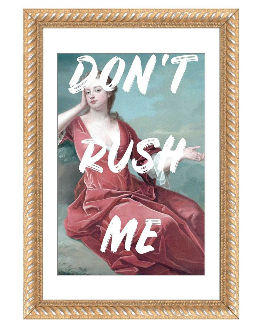 Icanvas Don't Rush Me Ii By Grace Digital Art Co Wall Art