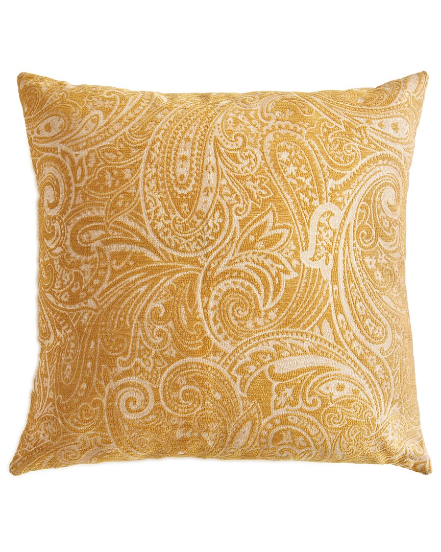 Napa Home & Garden Yara Square Indoor/outdoor Pillow In Yellow