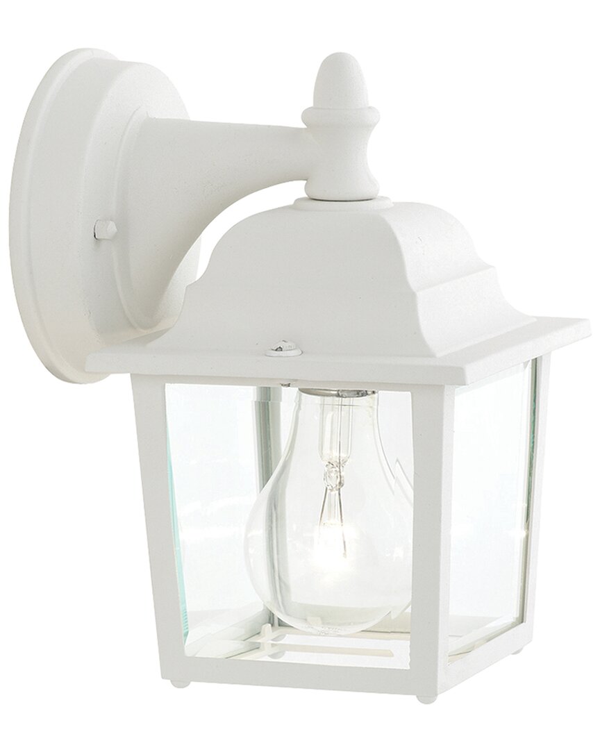 Artistic Home & Lighting Artistic Home Hawthorne 8.5'' High 1-light Outdoor Sconce In White