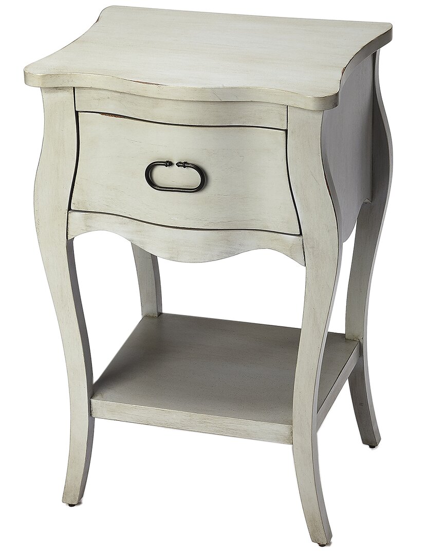 Butler Specialty Company Rochelle 1 Drawer Nightstand In Grey