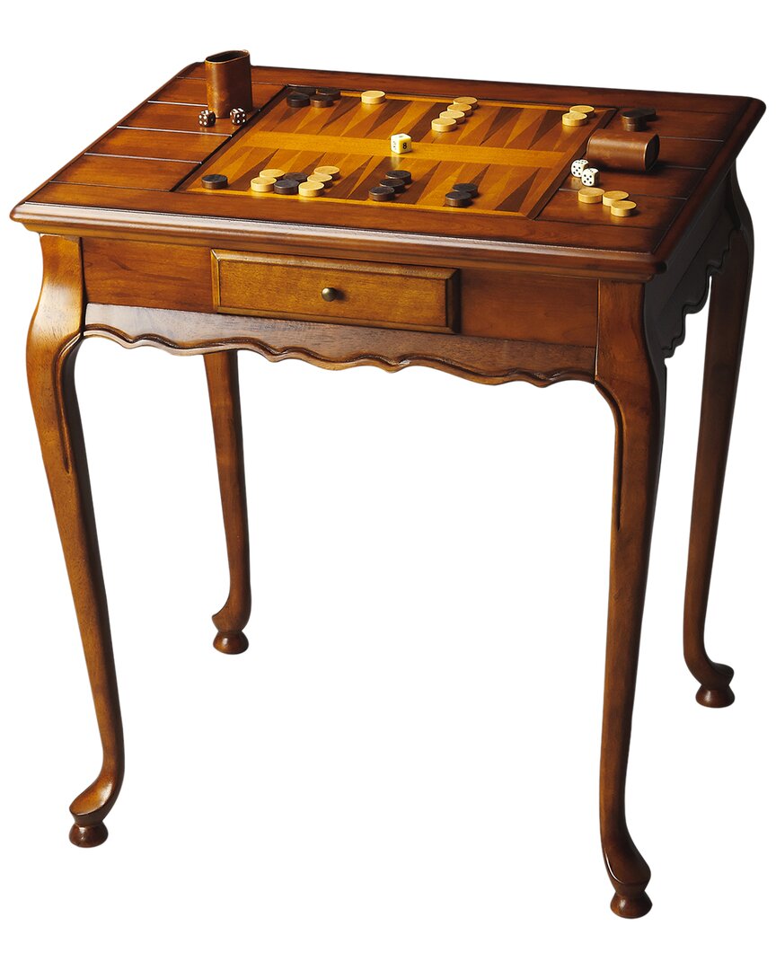 Butler Specialty Company Bannockburn Game Table In Brown