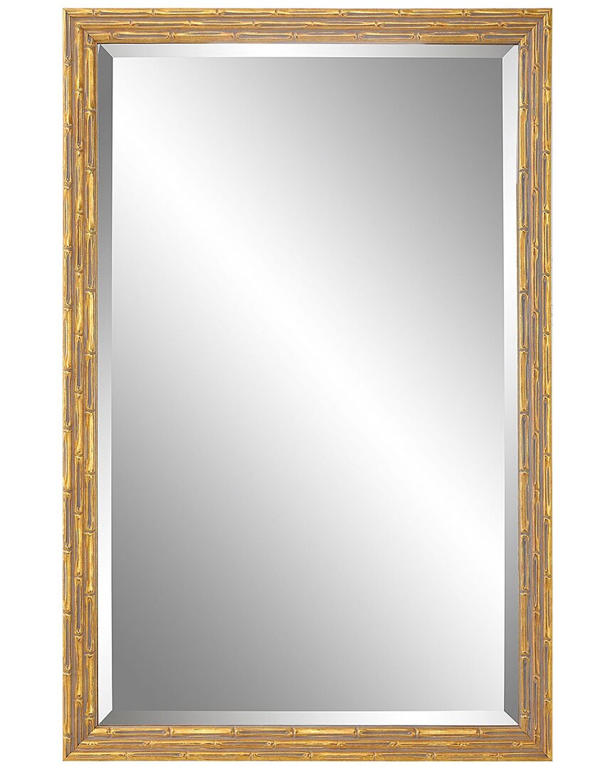 Hewson Antique Gold With Gray Antiquing Glaze Mirror