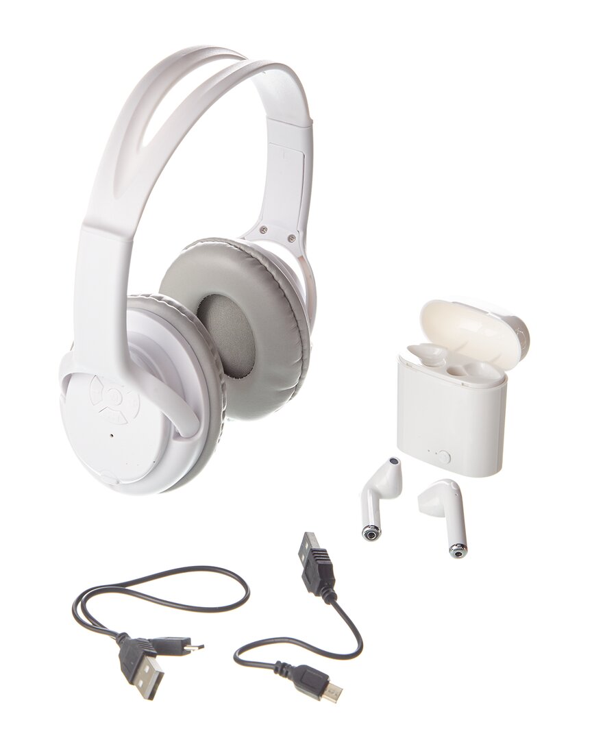 Ztech 2pc Wireless Headphone Bundle
