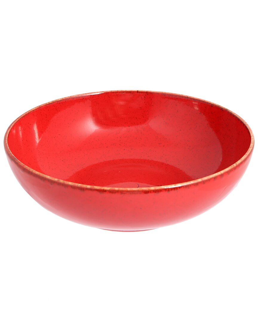 Porland Seasons 2pc Bowl Set In Red