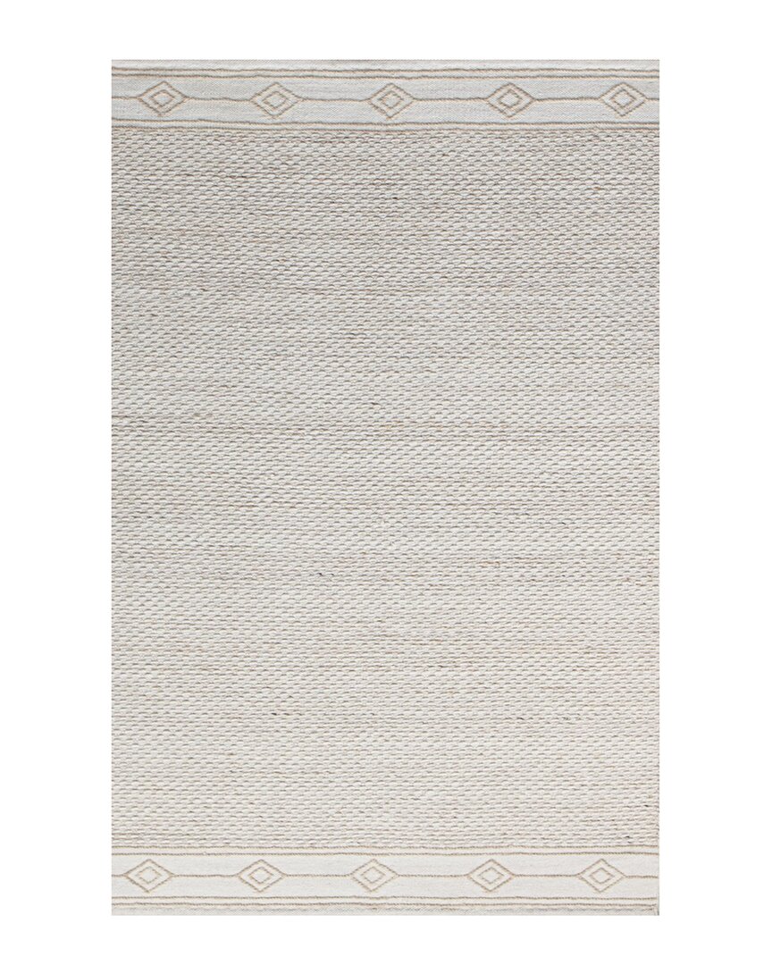 Bashian Rugs Bashian Anguilla Lottie Yarn & Wool Area Rug In Beige