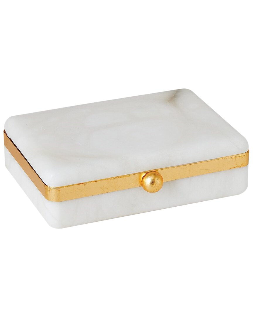 Global Views Gold Band Swivel Box
