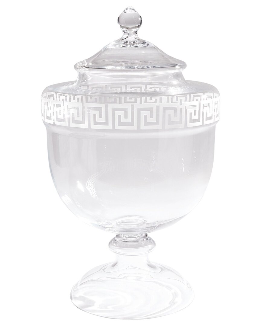 Global Views Greek Key Urn