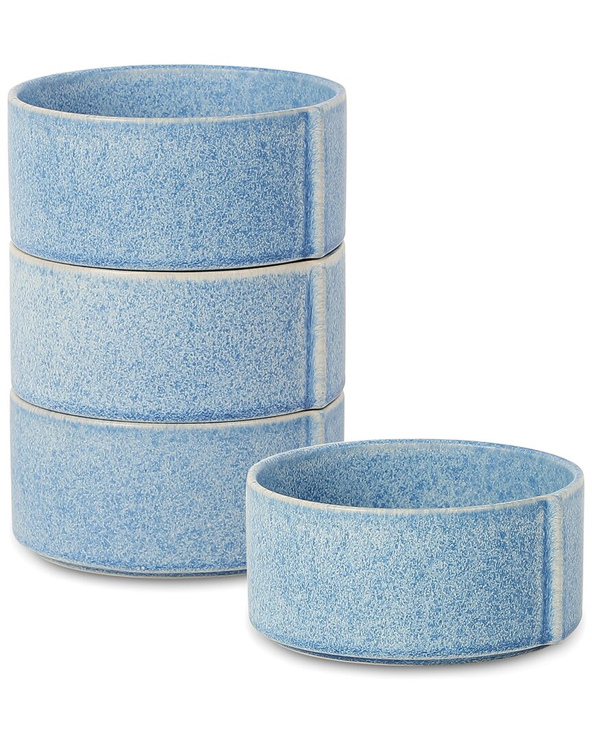 Stone Lain Bao 4pc Bowl Set In Blue