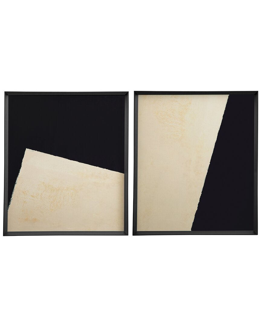 Bassett Mirror Optical Iv Framed Print In Black