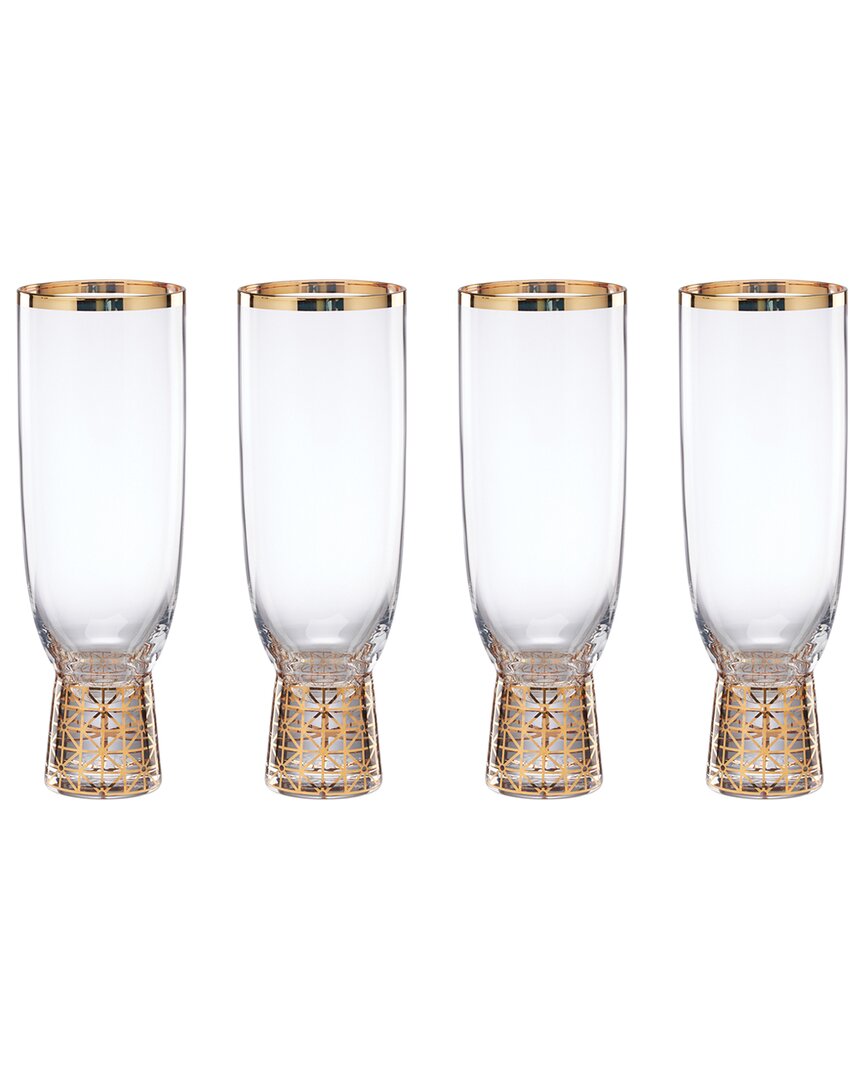 Lenox Set Of 4 Tuscany Classics Frost All-purpose Glasses