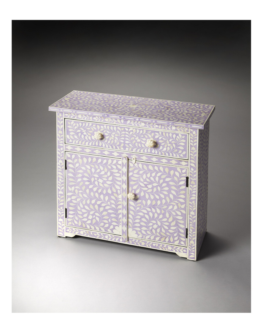 Butler Specialty Company Vivienne Lavender Bone Inlay Console Chest
