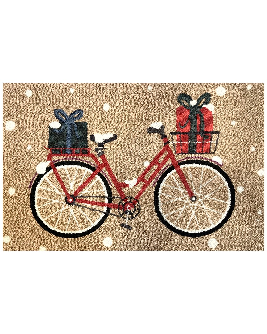 The Rug Market Presents On Bike 24x36in Doormat
