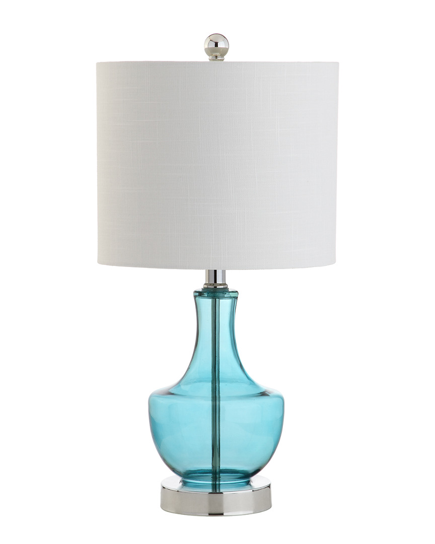 Jonathan Y Designs Colette 20in Mini Glass Table Lamp