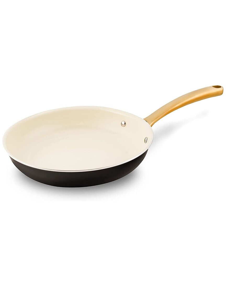 Shop Nutrichef 10in Frypan In Gold