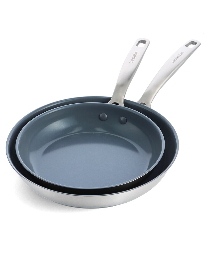 Greenpan Trevisio 9.5in & 11in Frypan Set